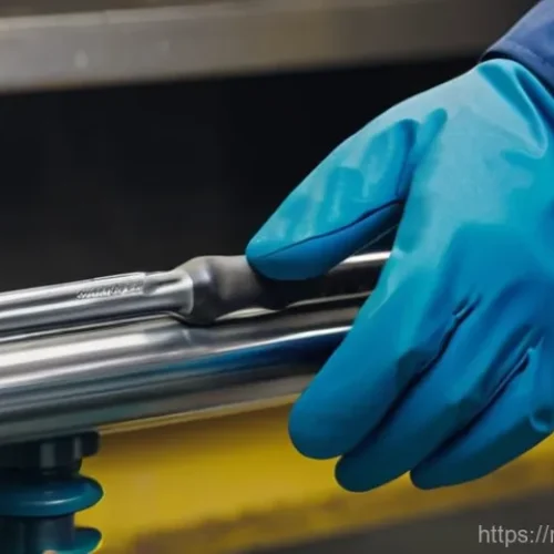 Home 1 철물 공구의 내구성 테스트 및 평가 - **Prompt: Expert Inspection of a Quality Hand Tool**
"A close-up shot of a skilled craftsperson'...